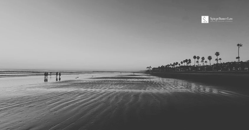 Spring break arrests in Texas blog image showing a quiet beach scene for Spiegelhauer Law